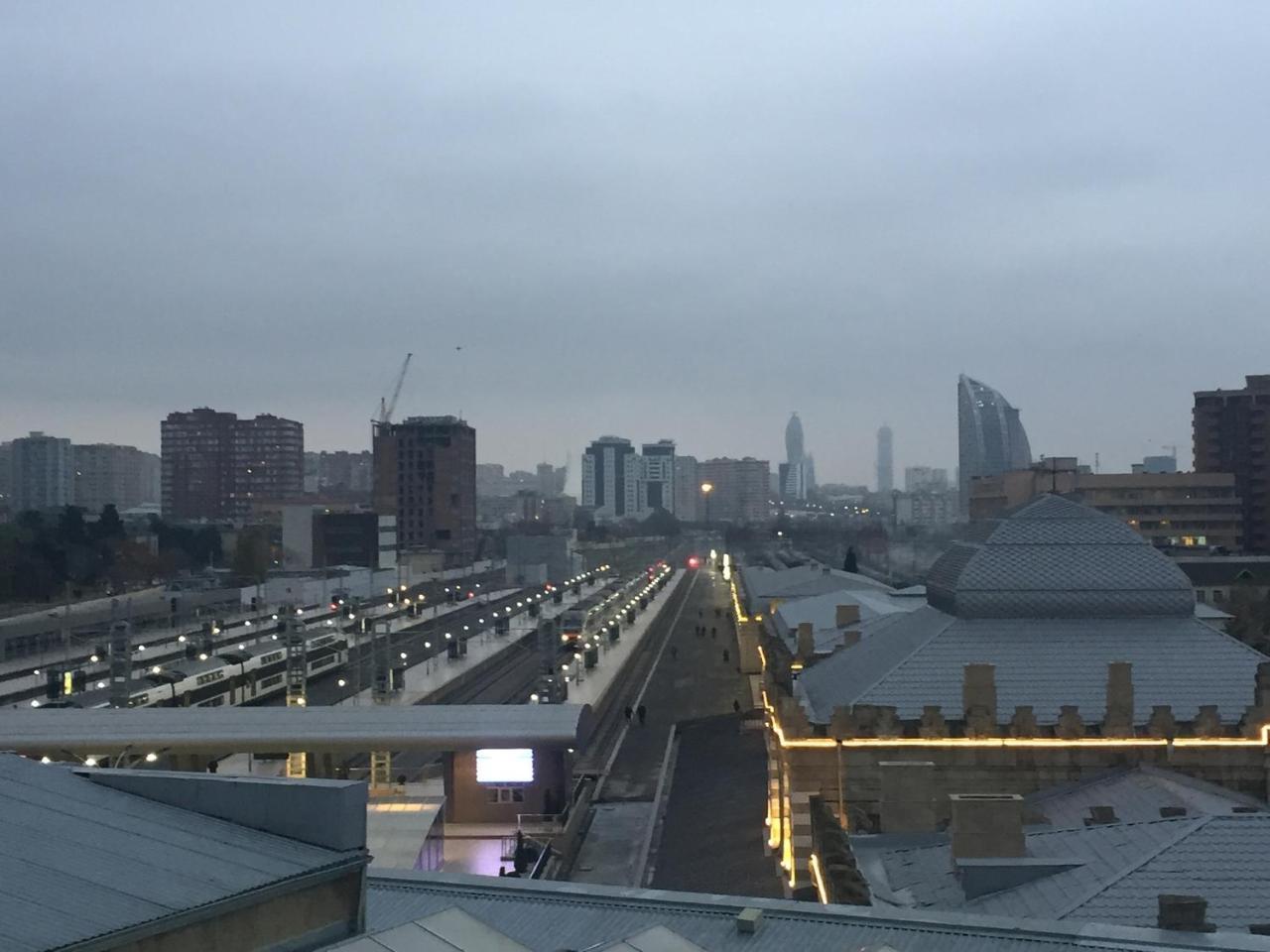Demir Yol Plaza Hotel バクー エクステリア 写真