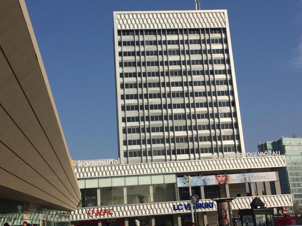 Demir Yol Plaza Hotel バクー エクステリア 写真