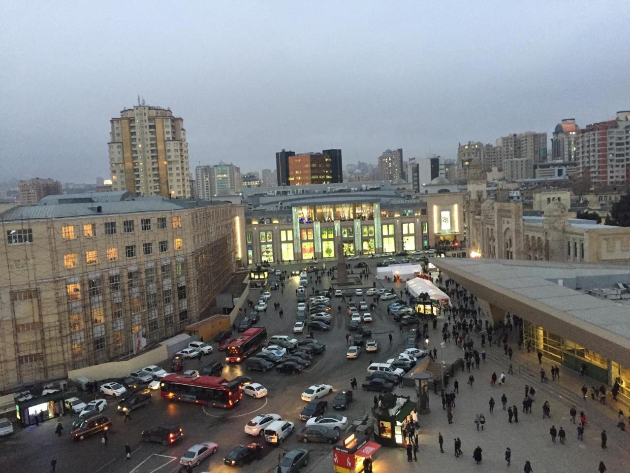 Demir Yol Plaza Hotel バクー エクステリア 写真