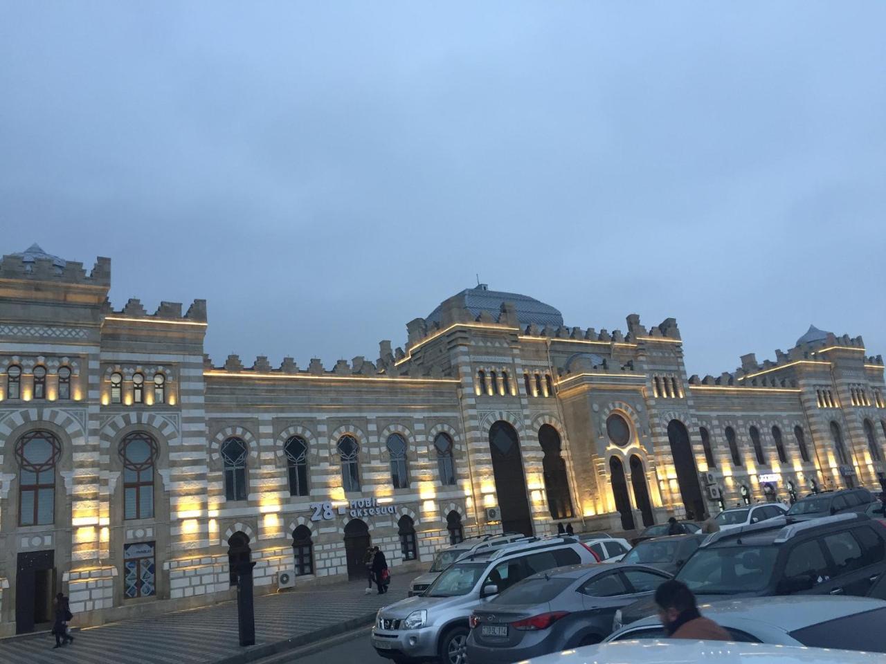 Demir Yol Plaza Hotel バクー エクステリア 写真
