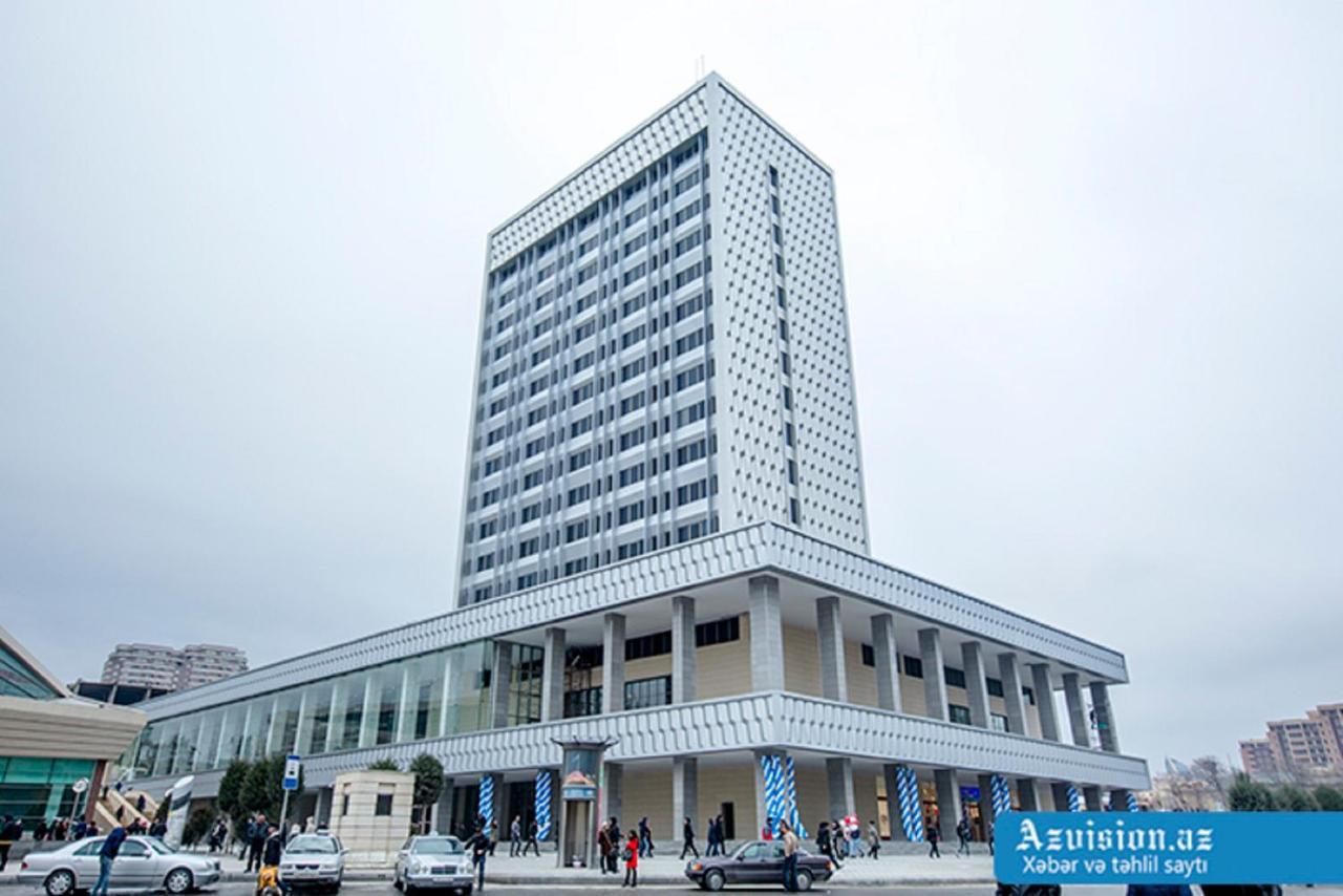 Demir Yol Plaza Hotel バクー エクステリア 写真