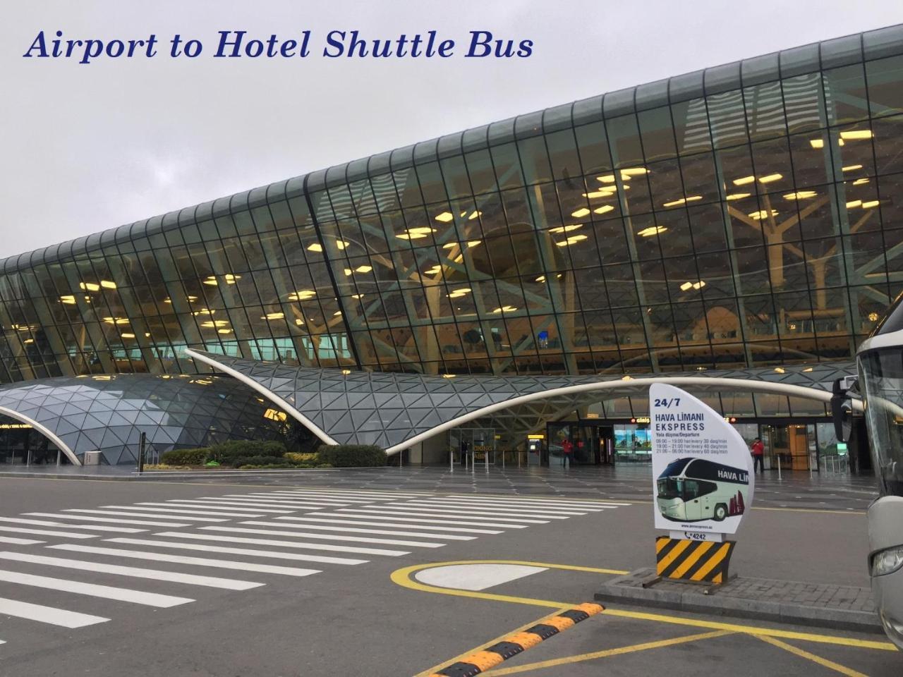 Demir Yol Plaza Hotel バクー エクステリア 写真