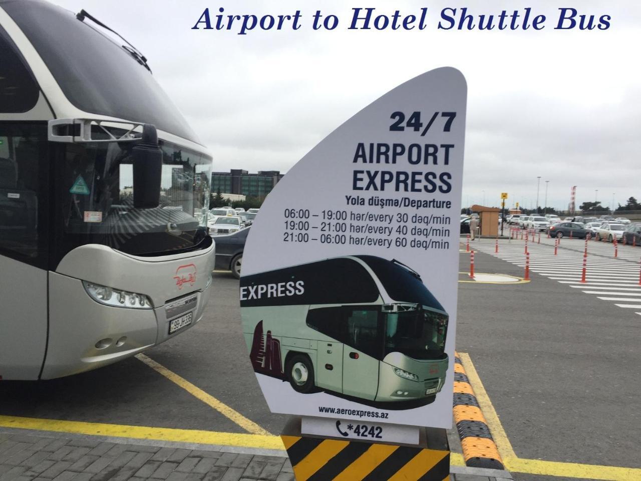 Demir Yol Plaza Hotel バクー エクステリア 写真